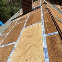 Finished composite deck detail